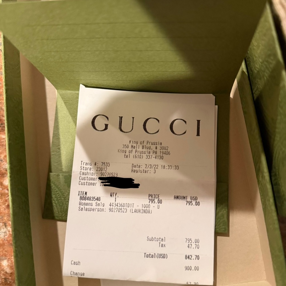 Gucci Marmont wallet